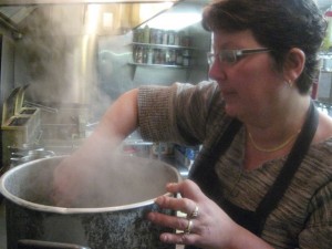 Shelly creates delicious homemade soups, inventive fish specials, great steaks and much more.